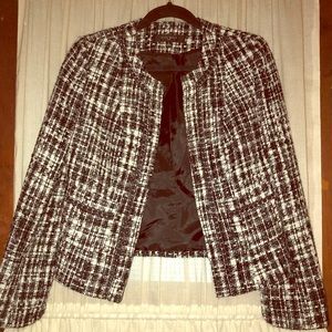 Nine West tweed suit jacket